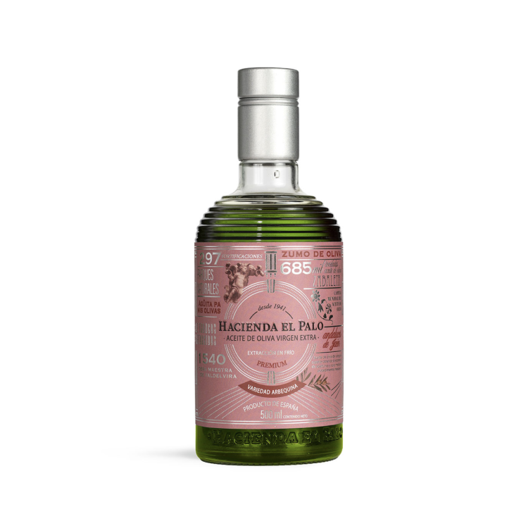 Aceite Hacienda el Palo - Premium - Arberquina 500ml