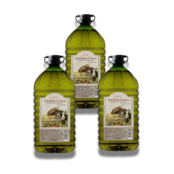 3 Garrafas de aceite El Palo- Picual 5 Litros PREMIUN